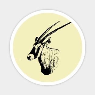 Oryx antelope 2 Magnet